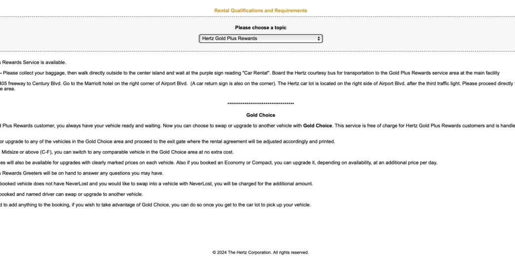 a screenshot of a rental application